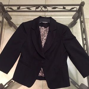 White House Black Market cropped jacket